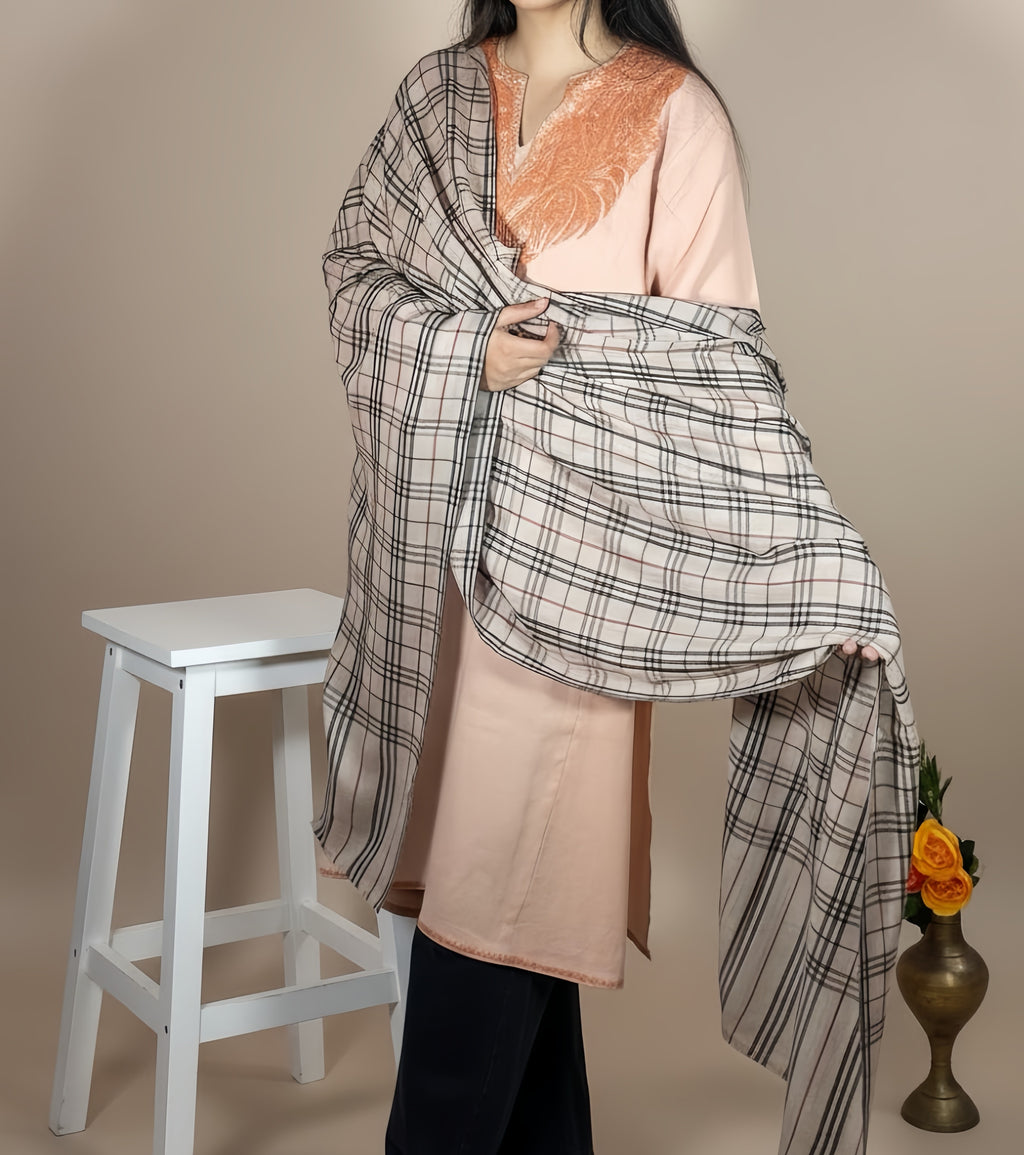 Al-Azhar collection - checked stole